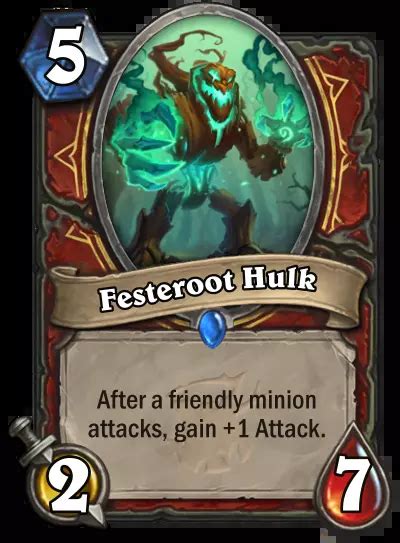 festeroot hulk|Hearthstone: The Witchwood Card Analyses (Part 8) .